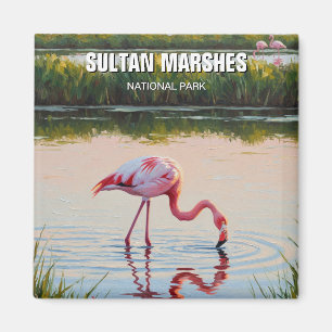 Turkey Sultan Marshes National Park Travel Magnet
