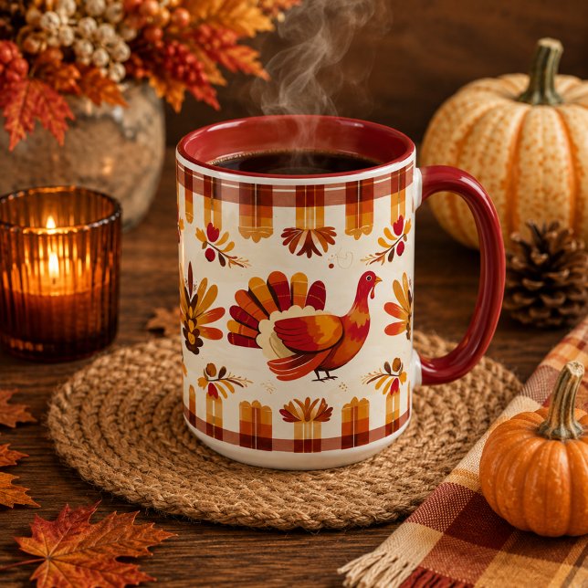 Turkey Takes the Stage Mug (Creator Uploaded)