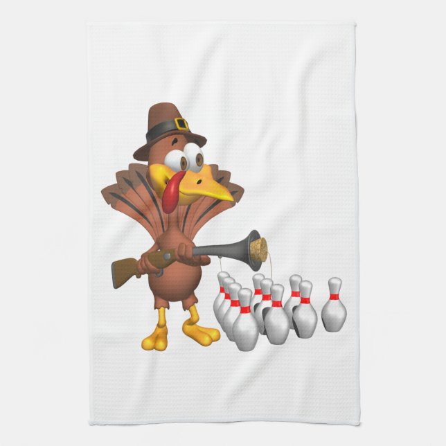 Turkey Tea Towel (Vertical)