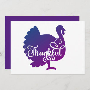 Turkey Thankful      Invitation