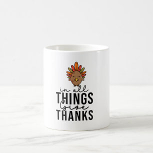 Turkey Thanksgiving Coffee Mug – Festive Fall