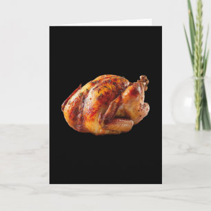 Turkey Thanksgiving Funny Food Costume Halloween G Card