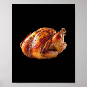 Turkey Thanksgiving Funny Food Costume Halloween G Poster