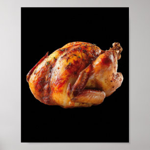 Turkey Thanksgiving Funny Food Costume Halloween G Poster