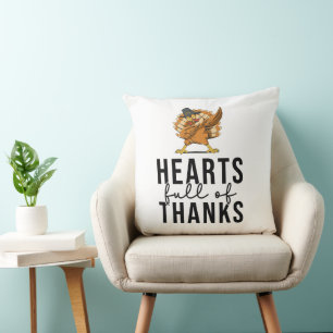 Turkey Thanksgiving Throw Pillow 