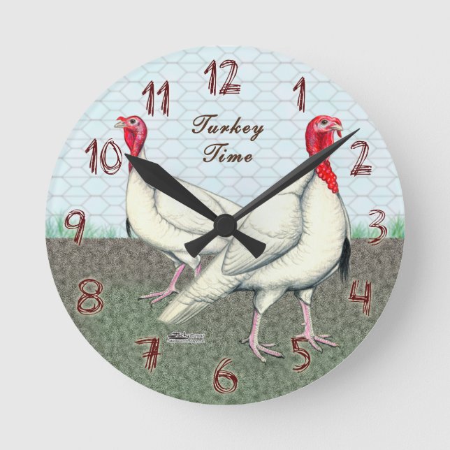 Turkey Time Clock (Front)
