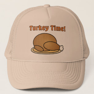 Turkey Time Thanksgiving Hat
