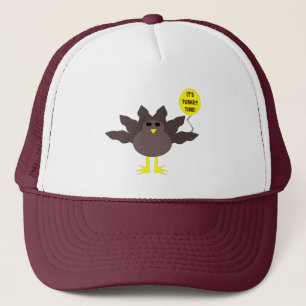 Turkey Time Thanksgiving Hat