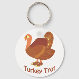 Turkey trot key ring