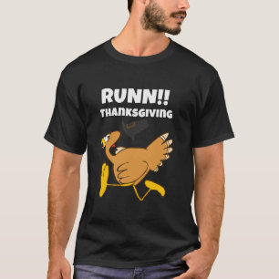 Turkey Trot Squad Funny Thanksgiving Day Run 2024 T-Shirt