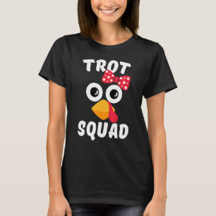 Turkey Trot Thanksgiving Marathon Cute Running T-Shirt