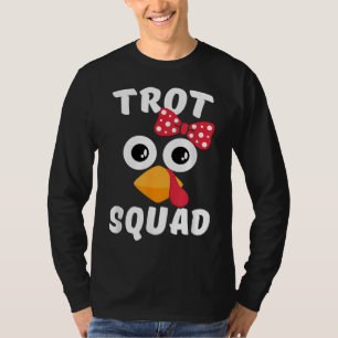 Turkey Trot Thanksgiving Marathon Cute Running T-Shirt