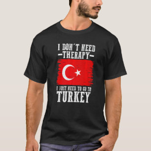 Turkey Turkish Flag 3 T-Shirt