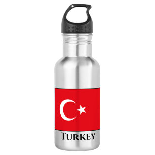 Turkey (Turkish) Flag 532 Ml Water Bottle