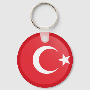 Turkey (Turkish) Flag Key Ring