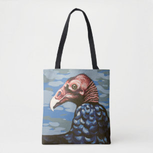 Turkey Vulture Portrait Tote Bag