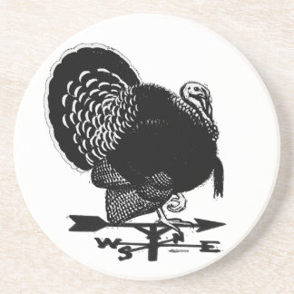 Turkey Weathervane Coaster