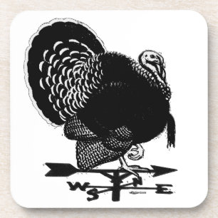 Turkey Weathervane Coaster