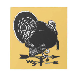 Turkey Weathervane Notepad