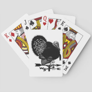 Turkey Weathervane Playing Cards