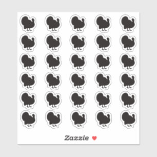 Turkey Wedding Place Card Food Meal Menu Choice