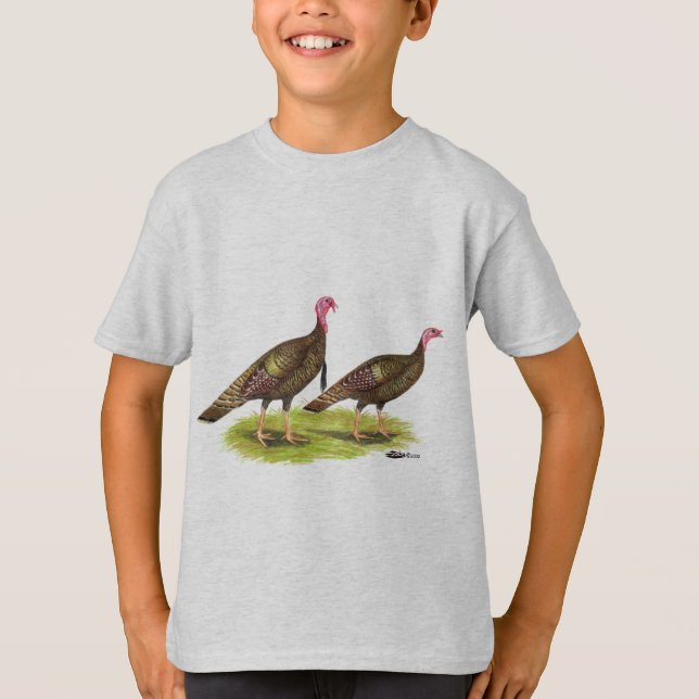 Turkey:  Wild Bronze T-Shirt (Front)