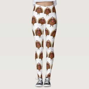 Turkey with Wide Tail Leggings