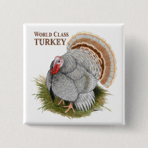 Turkey: World Class 15 Cm Square Badge