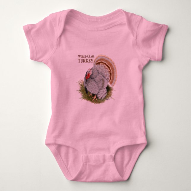 Turkey:  World Class Baby Bodysuit (Front)