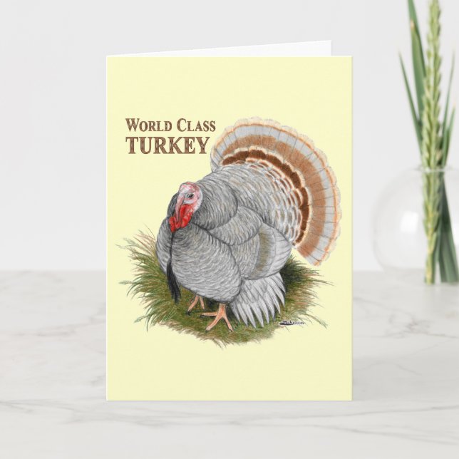 Turkey:  World Class Holiday Card (Front)