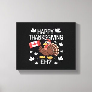 Turkey's Day Off Oversized T-Shirt Canvas Print