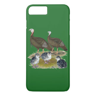 Turkeys Eastern Wild Family Case-Mate iPhone Case