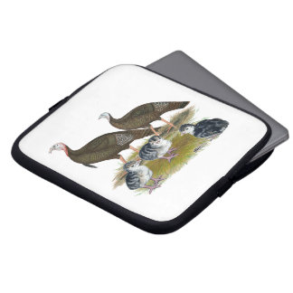 Turkeys Eastern Wild Family Laptop Sleeve