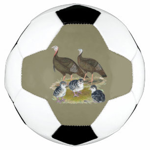 Turkeys Eastern Wild Family Soccer Ball