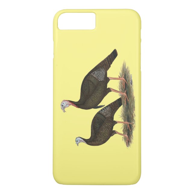 Turkeys Eastern Wild Pair Case-Mate iPhone Case (Back)