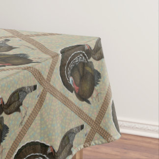 Turkeys Standard Bronze Portrait Tablecloth