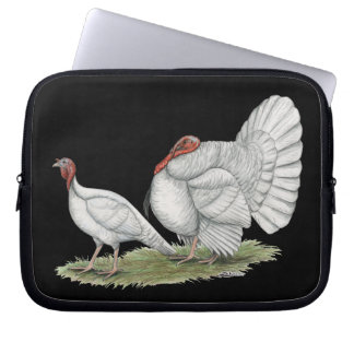 Turkeys White Holland Laptop Sleeve