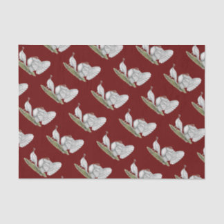 Turkeys White Holland Tissue Paper
