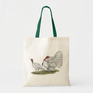 Turkeys White Holland Tote Bag