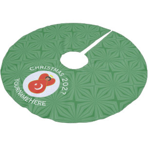 Turkish Angel Christmas Flag Personalised Brushed Polyester Tree Skirt