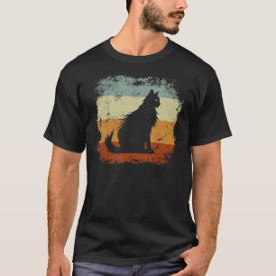 Turkish Angora Cat Retro Vintage Design T-Shirt