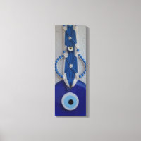 turkish bead glass amulet evil eye Canvas