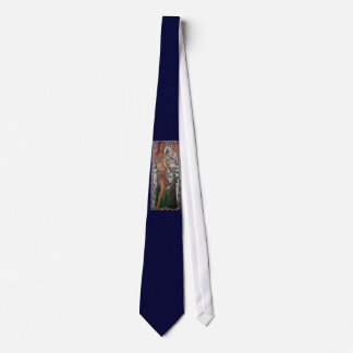 Turkish Belly Dancer With Traditional Art Backgrou Tie
