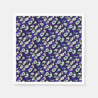 Turkish Boncuk Eye Shaped Amulet Bizarre Art Napkin