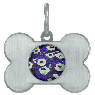 Turkish Boncuk Eye Shaped Amulet Bizarre Art Pet ID Tag