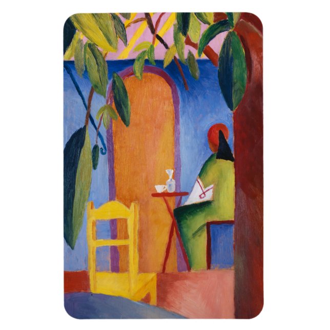 “Turkish Café” Art magnet (Vertical)