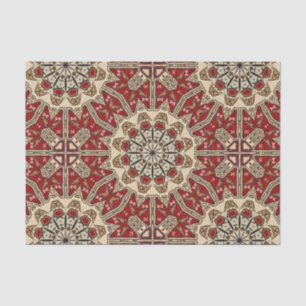 Turkish carpet kaleidoscope tissue paper