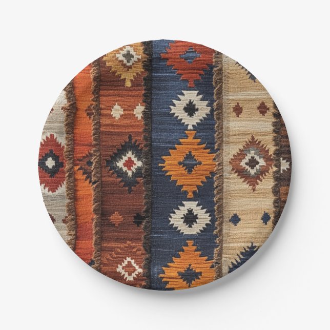Turkish Carpet  Paper Plate (Front)