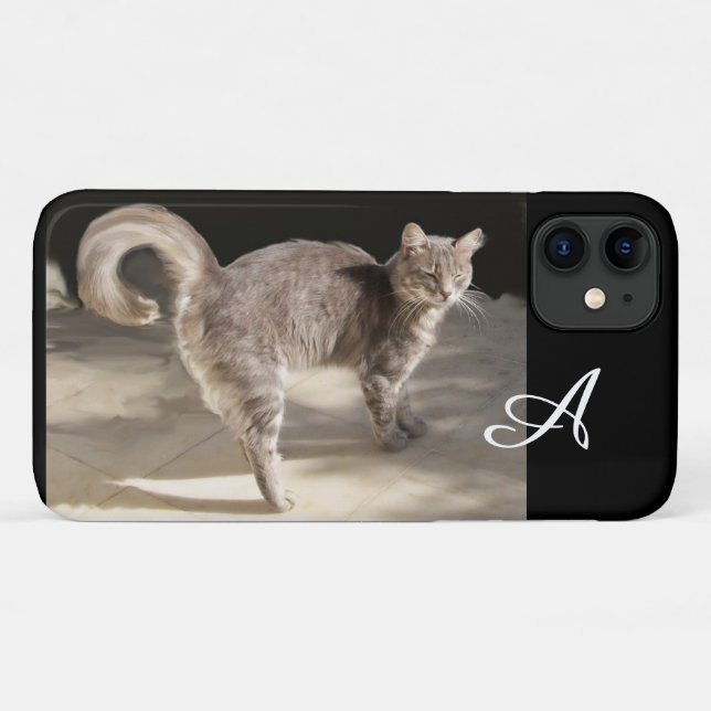 TURKISH CAT MONOGRAM Case-Mate iPhone CASE (Back (Horizontal))