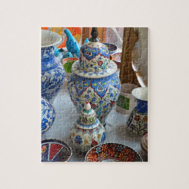 Turkish Ceramics Jigsaw Puzzle (Vertical)